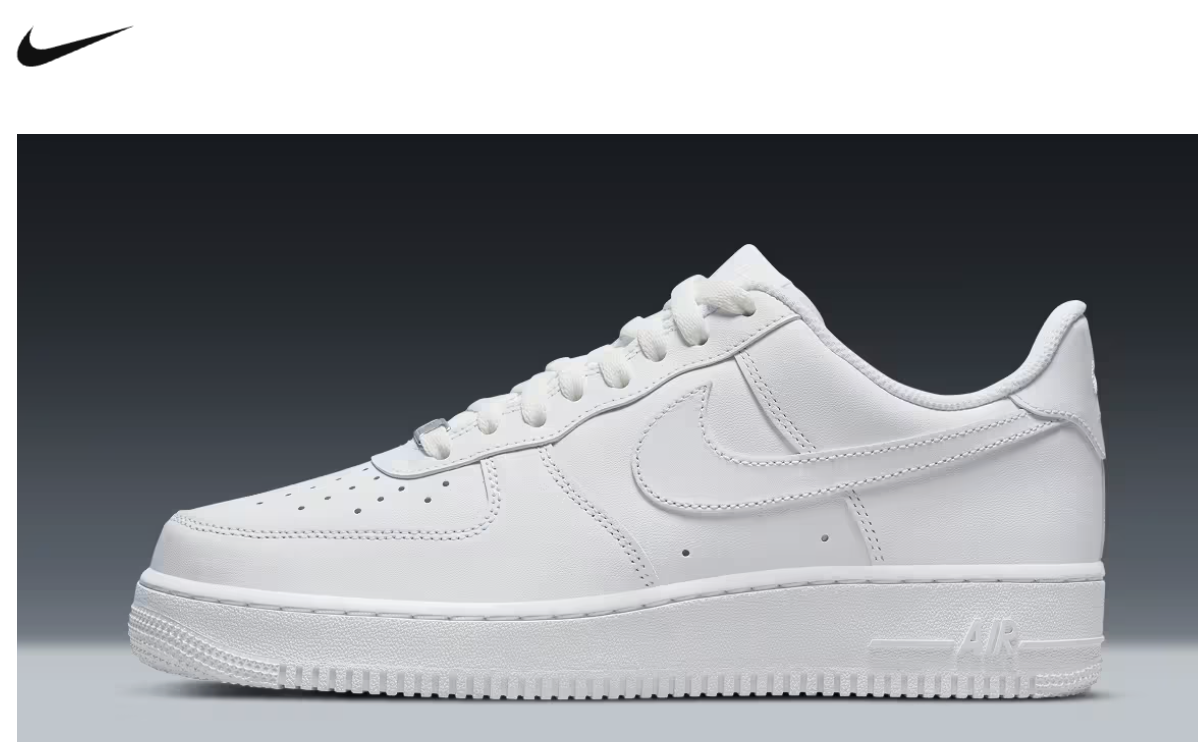 running nike pied large
