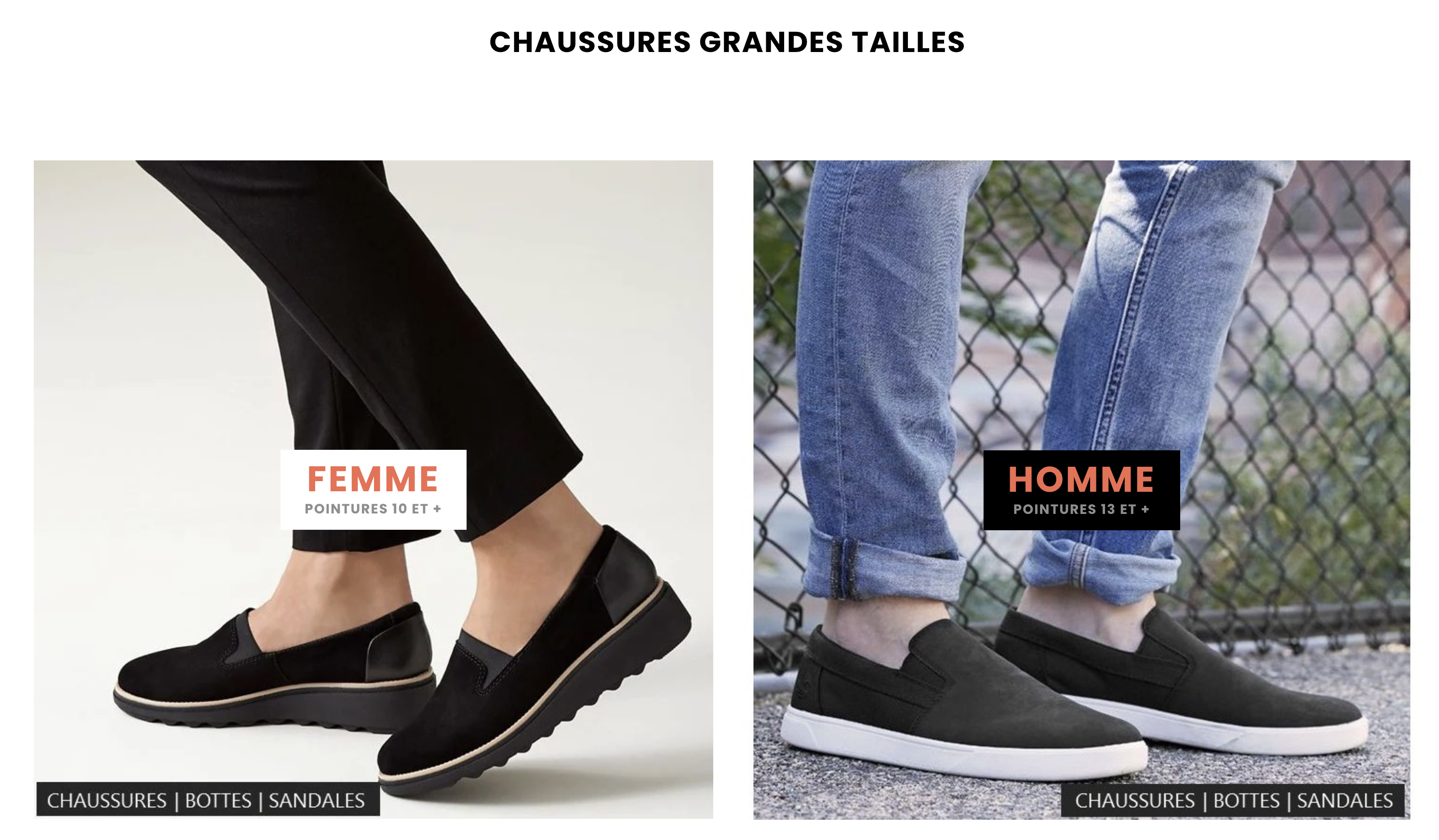 soulier grand pied montreal