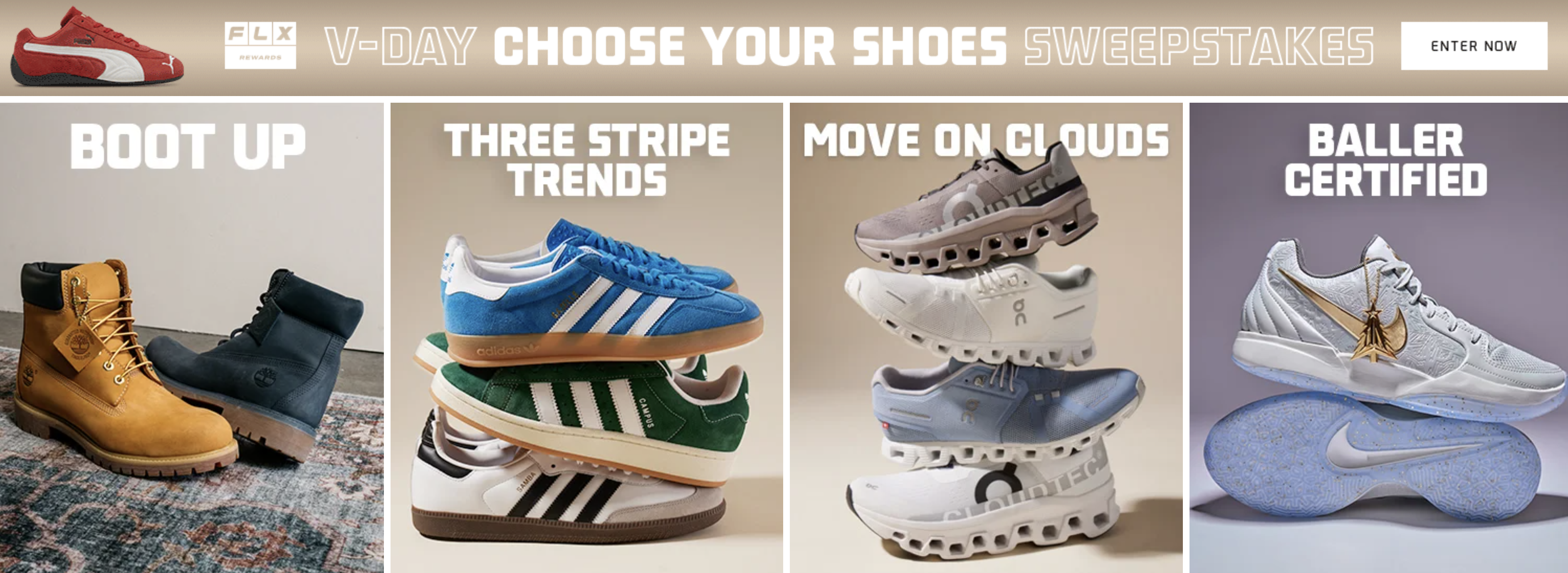 chassures sport grands pieds